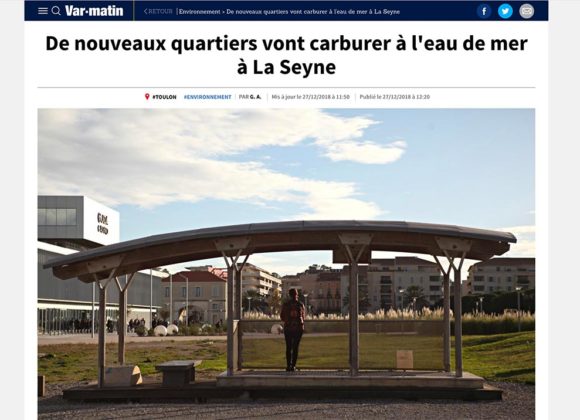 De nouveaux quartiers qui vont carburer à l’eau de mer à la Seyne